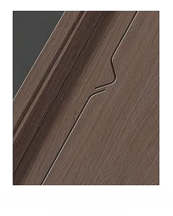 Deep carved wooden doors